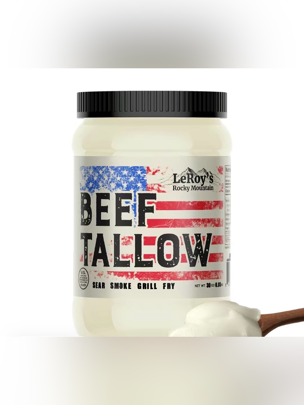 White Beef Tallow - Pure Cooking Fat